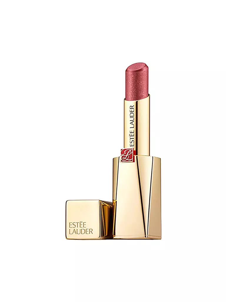 ESTÉE LAUDER | Lippenstift - Pure Color Desire Rouge Excess Lipstick - Chrome Finish (01 Unspeakabke) | rot