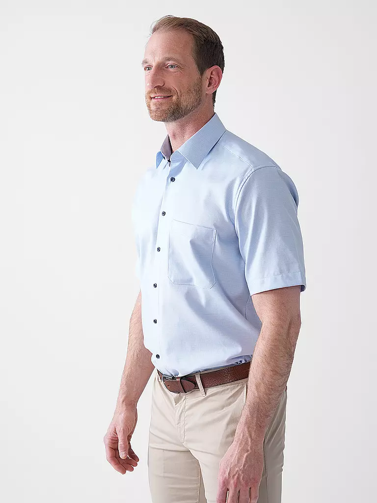 ETERNA | Hemd Comfort Fit | grün