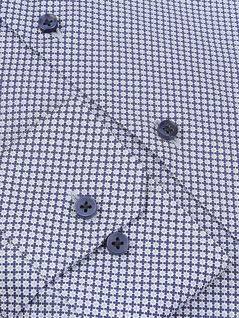 ETERNA Herrenhemd Comfort Fit – Pinpoint Oxford, Kurzarm, Bügelfrei, Mit Kent-Kragen