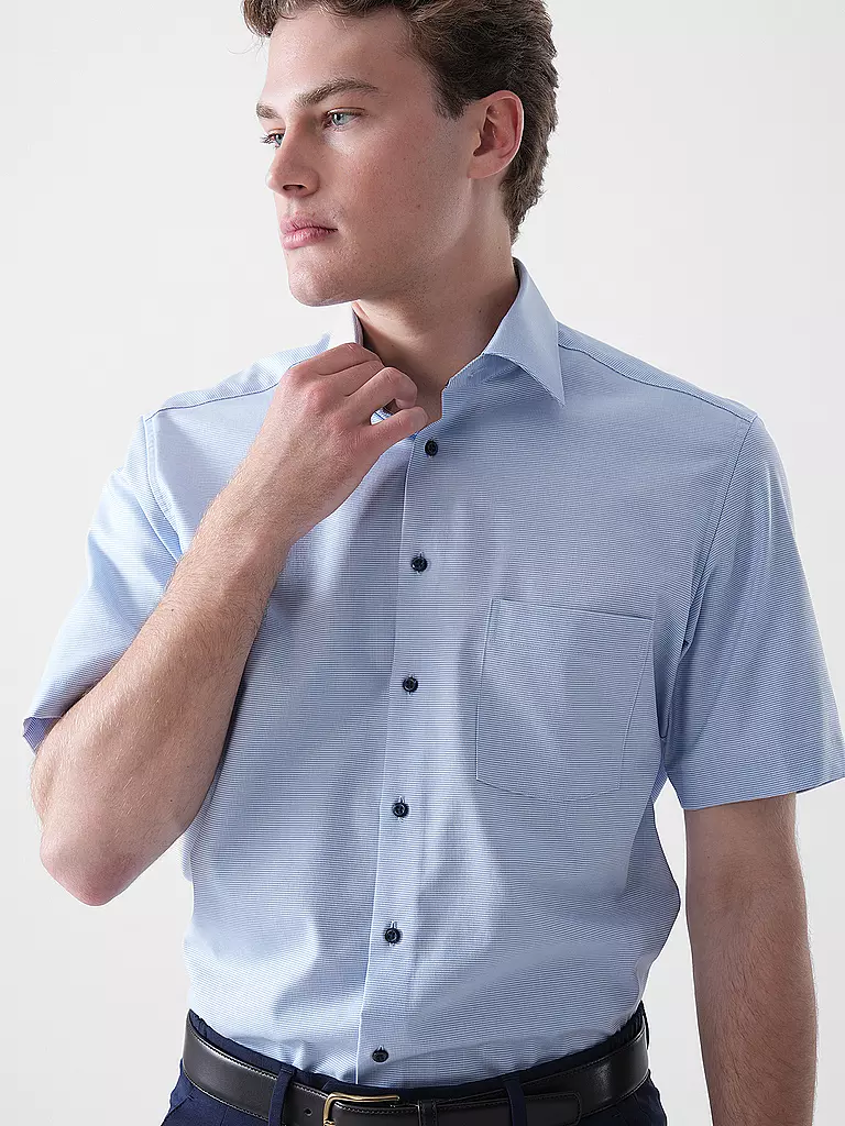 ETERNA | Hemd Modern Fit | hellblau