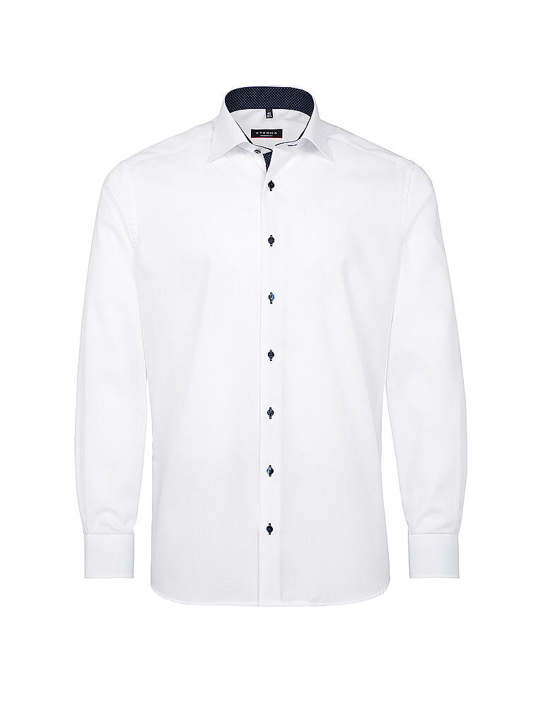 ETERNA | Hemd Modern Fit | weiss