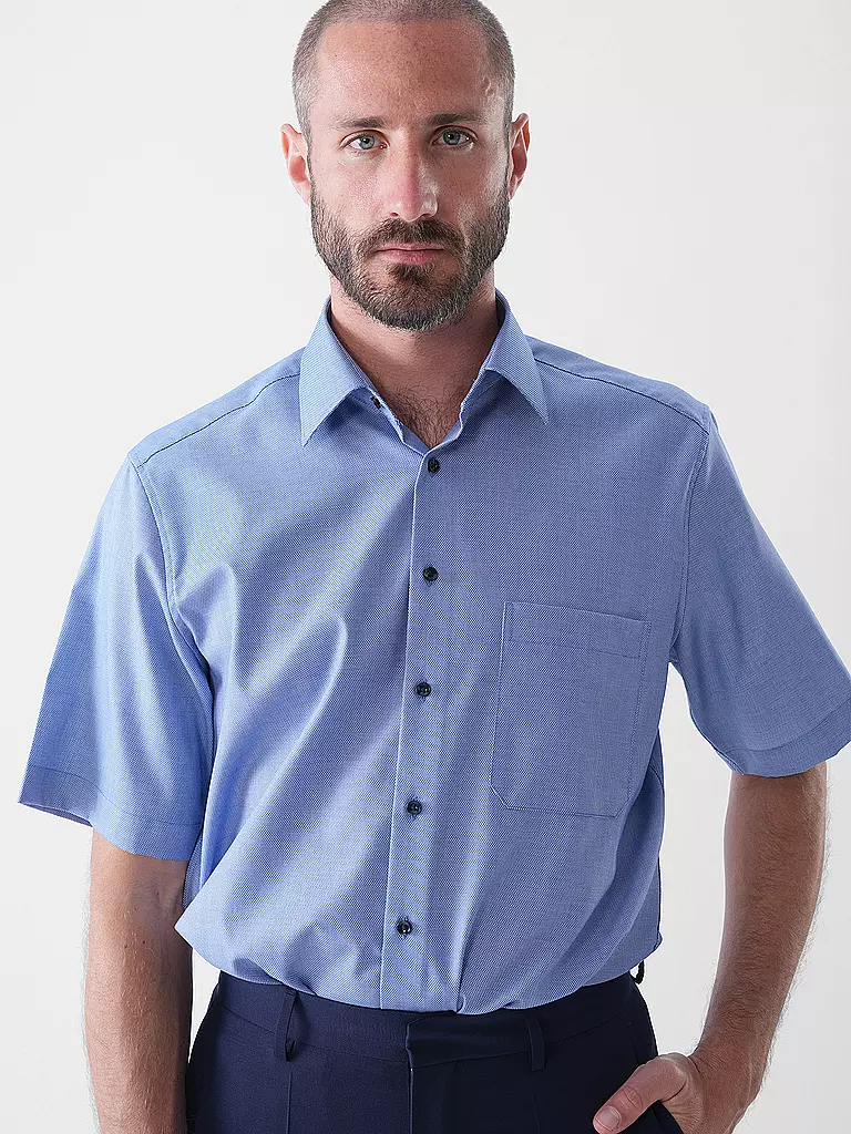 ETERNA | Hemd Regular Fit  | blau