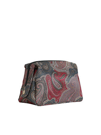 ETRO | Kosmetiktasche - Beauty Case (57 D. Braun / D. Rot)