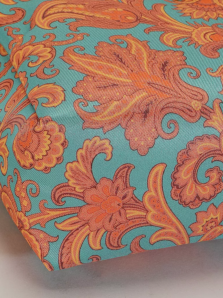 ETRO | Kosmetiktasche (53 Türkis / Camel) | türkis