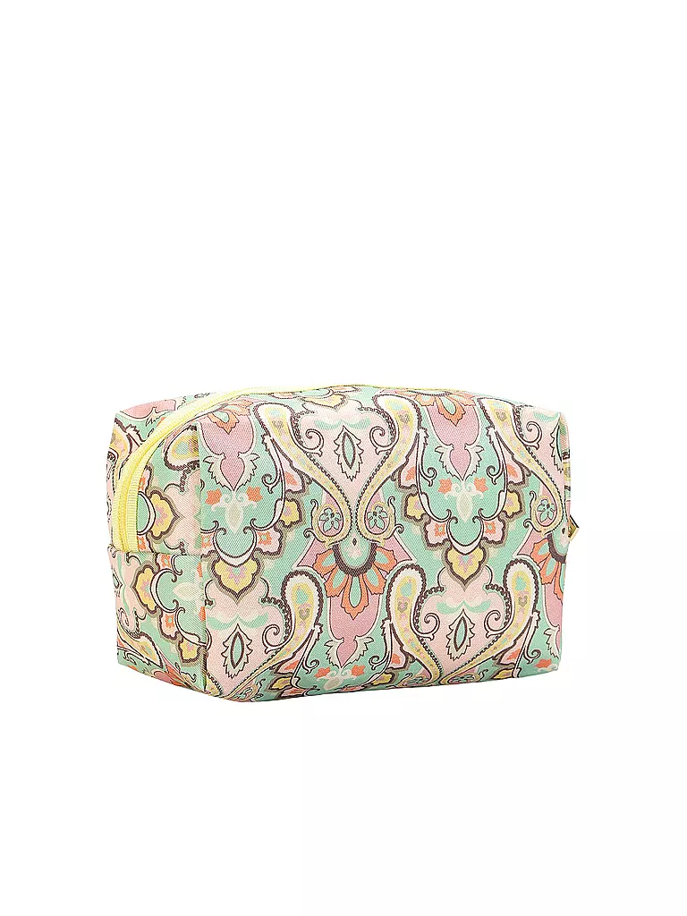 ETRO | Kosmetiktasche - Beauty Case (32 Gruen / Gelb) | grün