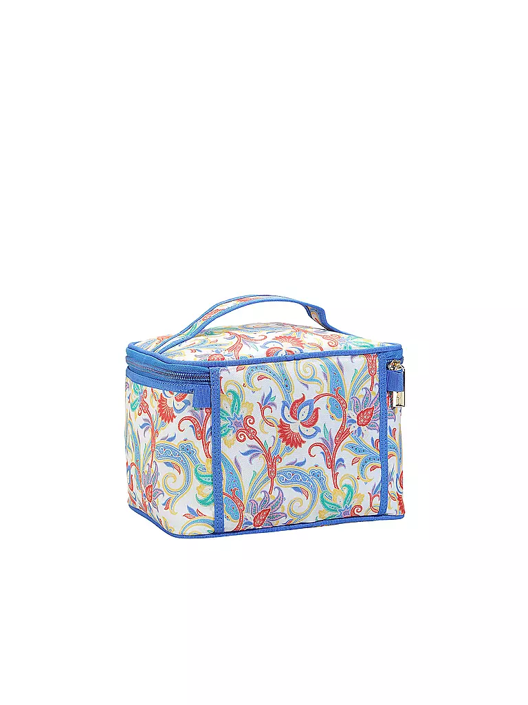 ETRO | Kosmetiktasche - Beauty Case (33 Creme / Blau) | creme