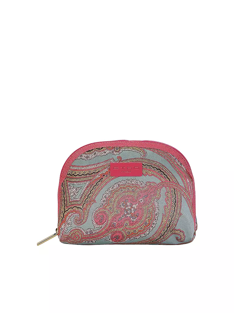 ETRO | Kosmetiktasche - Beauty Case (54 Türkis / Rot) | türkis