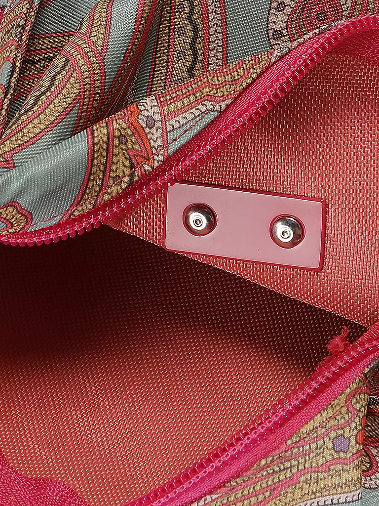 ETRO | Kosmetiktasche - Beauty Case (54 Türkis / Rot) | türkis