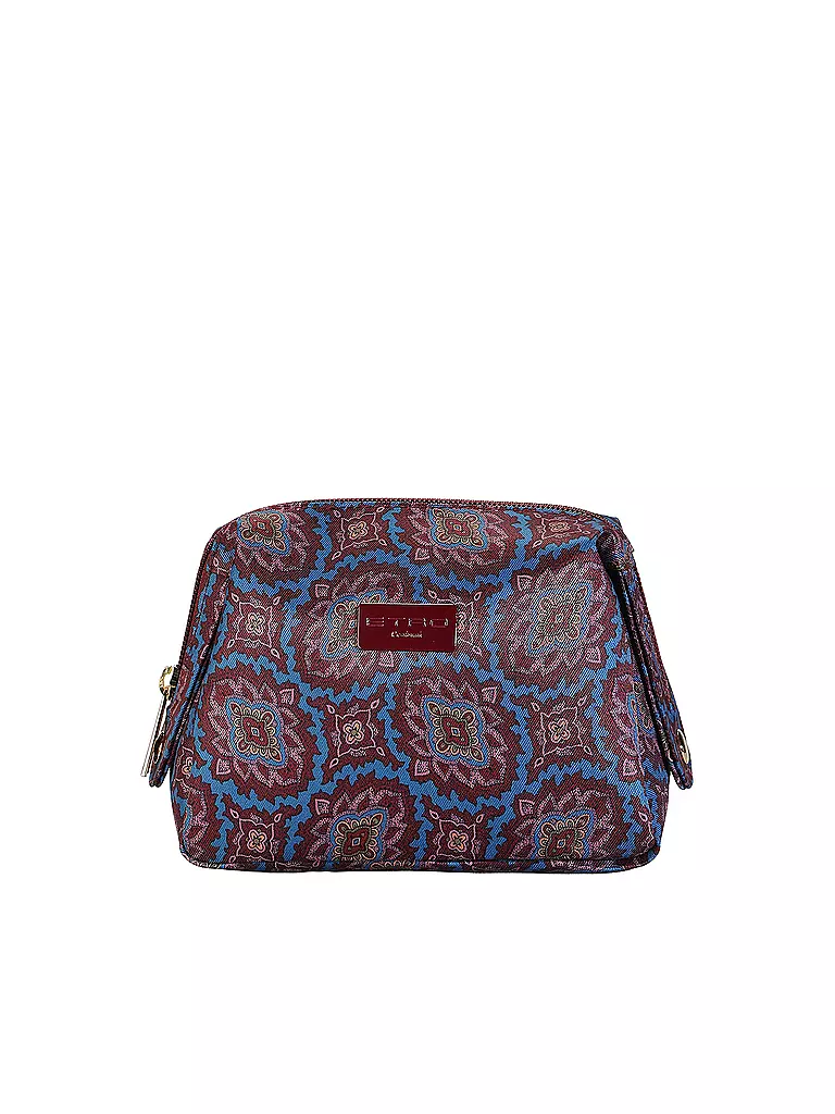 ETRO | Kosmetiktasche - Beauty Case (55 Blau / Braun) | blau