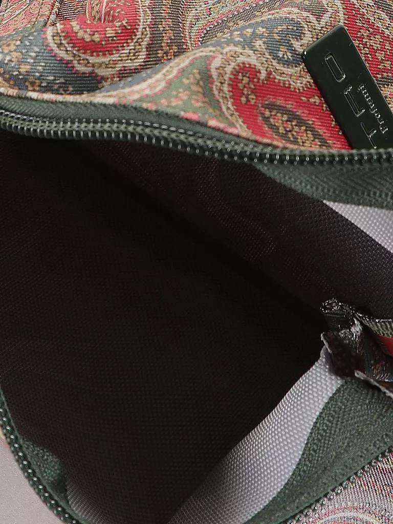 ETRO | Kosmetiktasche - Beauty Case (57 D. Braun / D. Rot) | braun