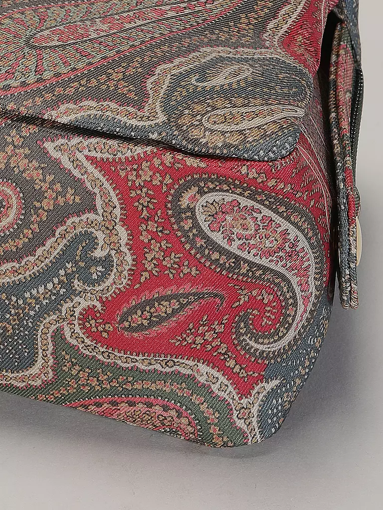 ETRO | Kosmetiktasche - Beauty Case (57 D. Braun / D. Rot) | braun