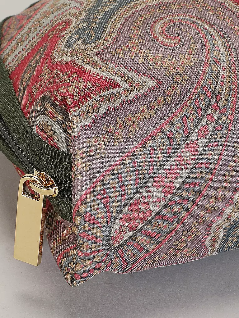 ETRO | Kosmetiktasche - Beauty Case (57 D. Braun / D. Rot) | braun
