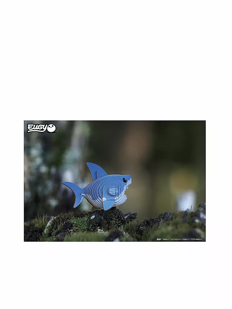 EUGY 3D Igel Bastelset – Biologisch Abbaubarer Karton, DIY-Modell Zum Zusammenkleben