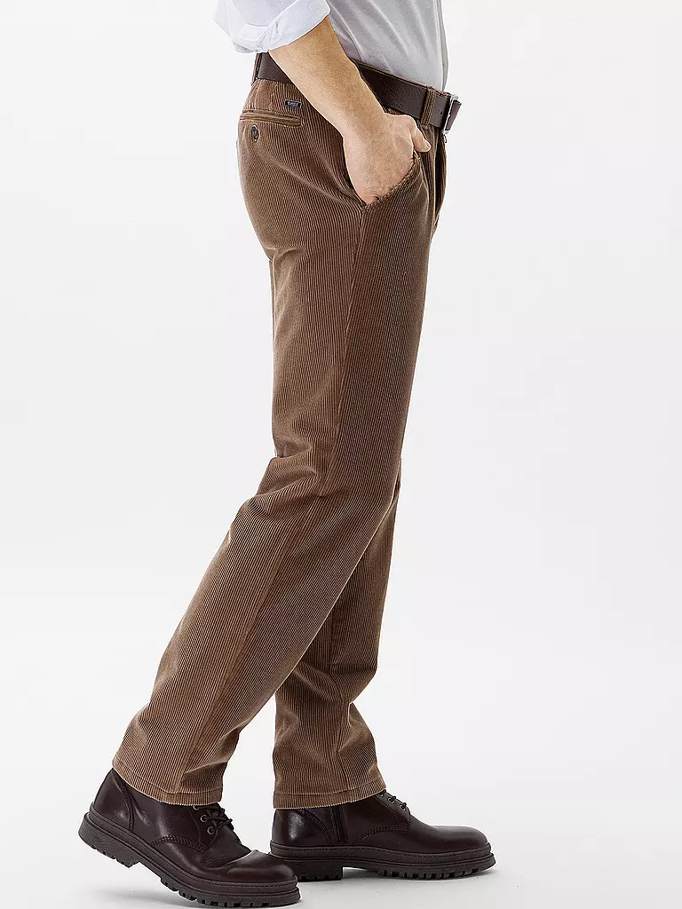 EUREX | Cordhose Regular Fit JIM | camel