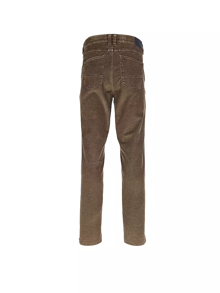 EUREX | Cordhose Straight Fit LUKE | braun
