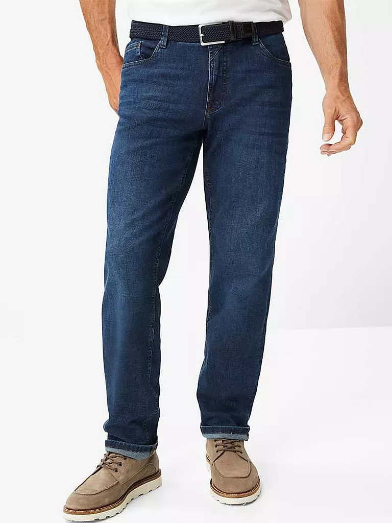 EUREX | Jeans Straight Fit LUKE  | blau