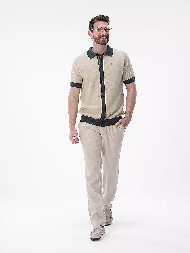 EUREX | Leinenhose Regular Fit TILL | beige