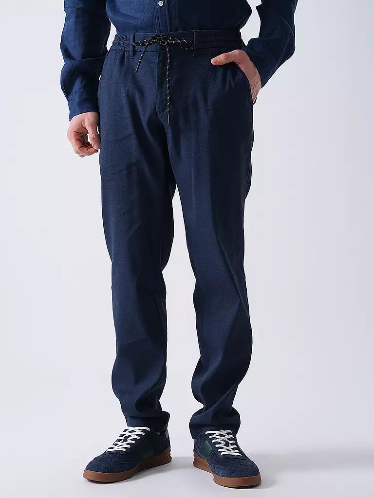 EUREX | Leinenhose TILL | dunkelblau