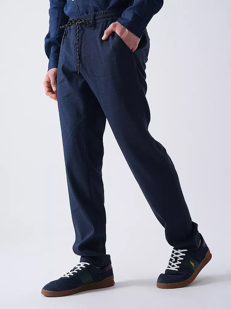 EUREX | Leinenhose TILL | dunkelblau