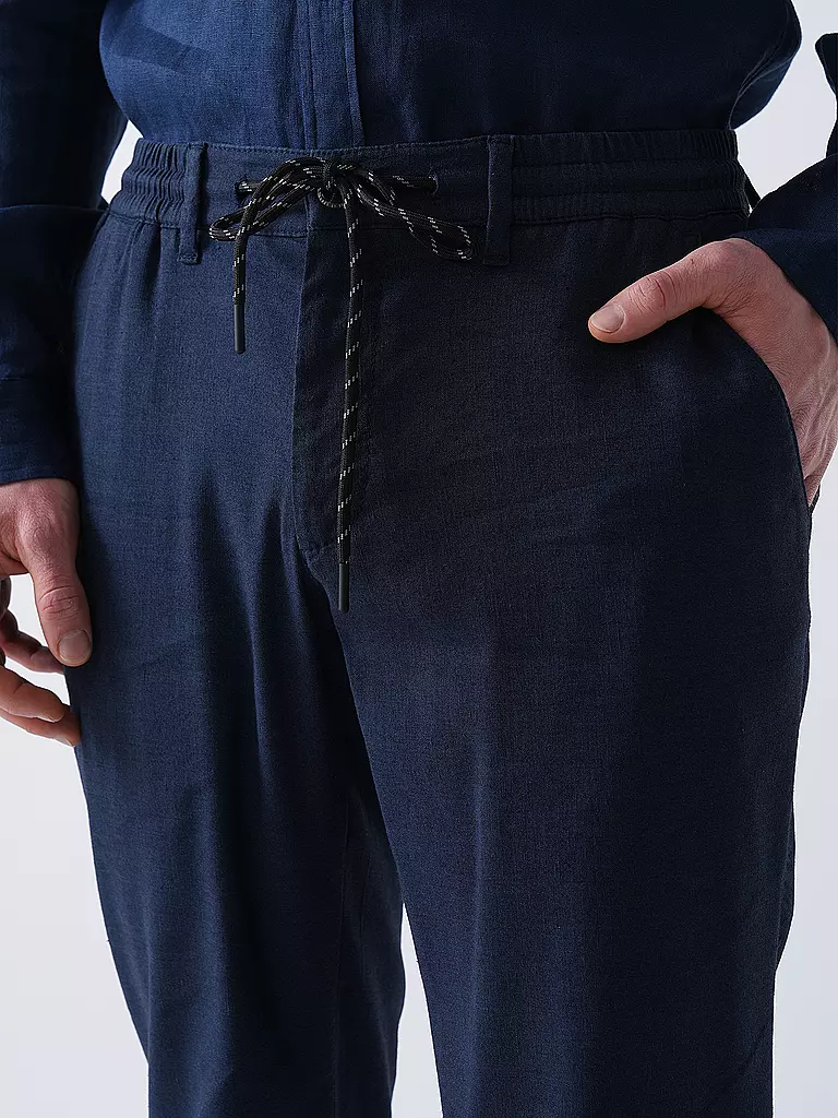 EUREX | Leinenhose TILL | dunkelblau