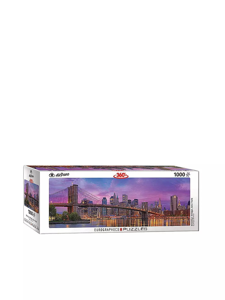 EUROGRAPHICS | Puzzle - Brooklyn Bridge New York 1000 Teile | keine Farbe