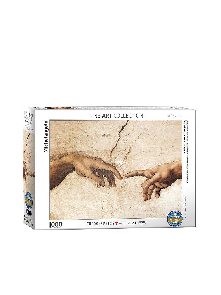 EUROGRAPHICS | Puzzle - Cretion of Adam (1000 Teile) | bunt