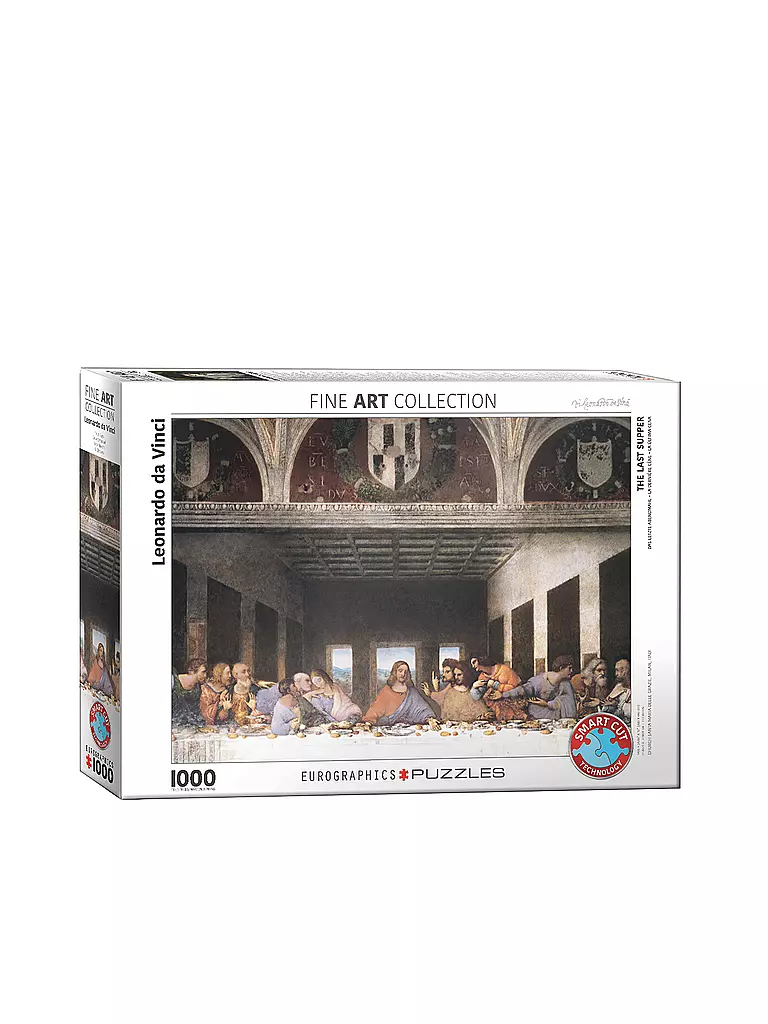 EUROGRAPHICS | Puzzle - Das letzte Abendmahl von Leonardo da Vinci 1000 Teile  | keine Farbe