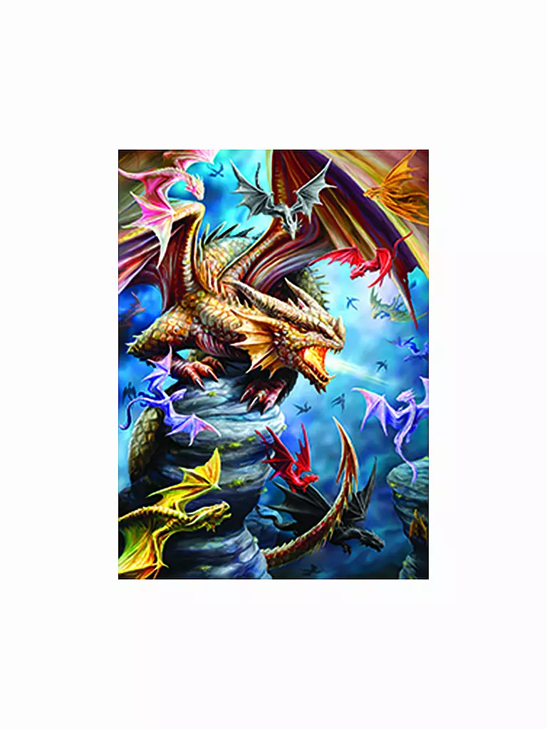 EUROGRAPHICS | Puzzle - Dragon Clan by Ann Stokes (1000 Teile) | bunt