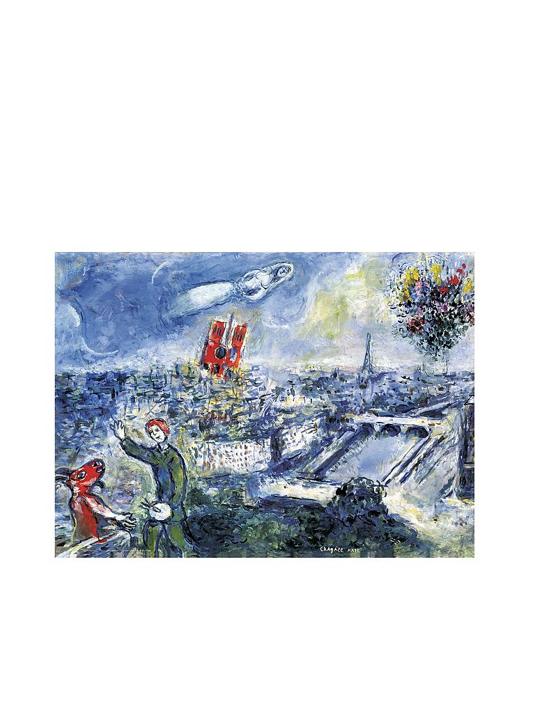 Eurographics Puzzle 'Ansicht Von Paris' Von Marc Chagall – 1000 Teile, 48 X 68 Cm