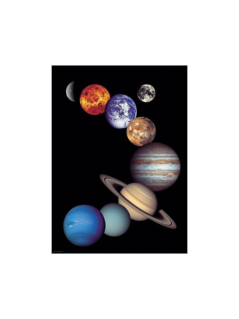 EUROGRAPHICS Puzzle - Nasa the Solar System (1000 Teile) bunt