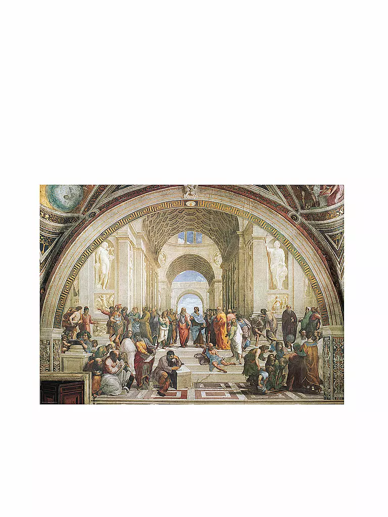 EUROGRAPHICS | Puzzle - School of Athens by Raphael (1000 Teile) | bunt