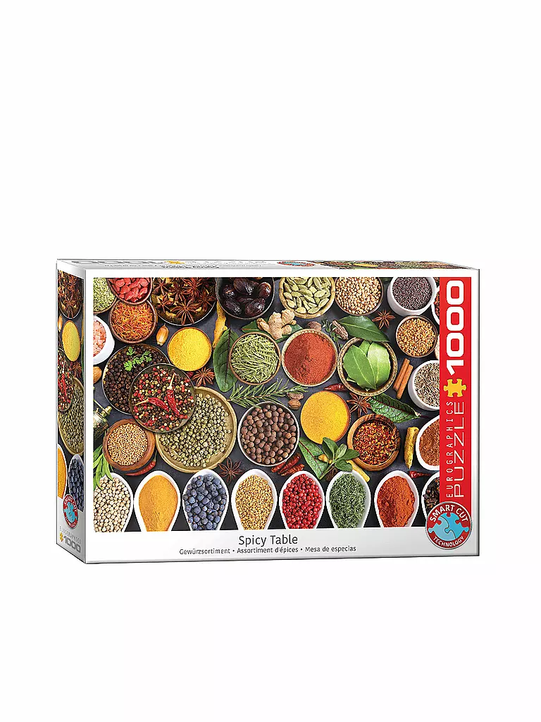 EUROGRAPHICS | Puzzle - Spicy Table 1000 Teile | keine Farbe