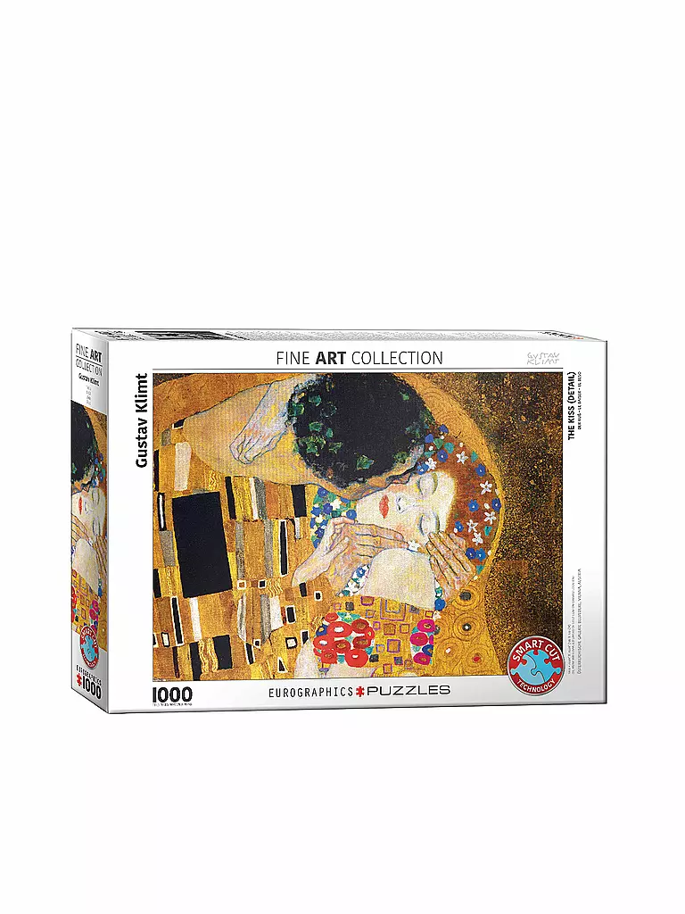 EUROGRAPHICS | Puzzle - The Kiss by Klimt 1000 Teile | keine Farbe