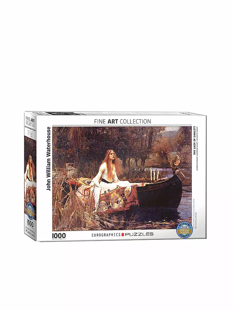EUROGRAPHICS | Puzzle - The Lady of Shalott (1000 Teile) | bunt