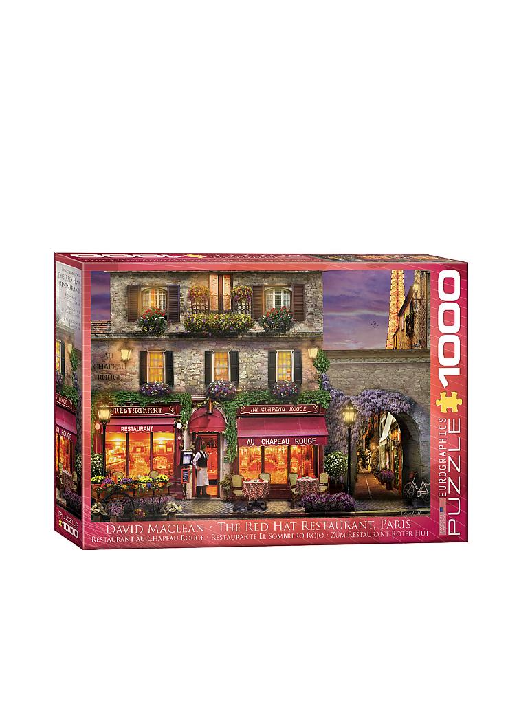 EUROGRAPHICS | Puzzle - The Red Hat Restaurant Paris (1000 Teile) | bunt