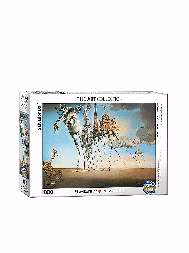 EUROGRAPHICS | Puzzle - The Temptation of St. Anthony (1000 Teile) | bunt