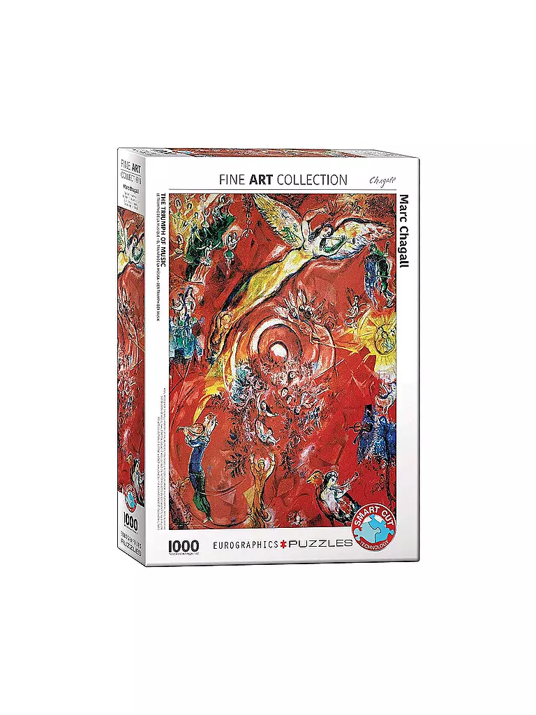 EUROGRAPHICS | Puzzle - Triumph of Music by Chagall (1000 Teile) | bunt