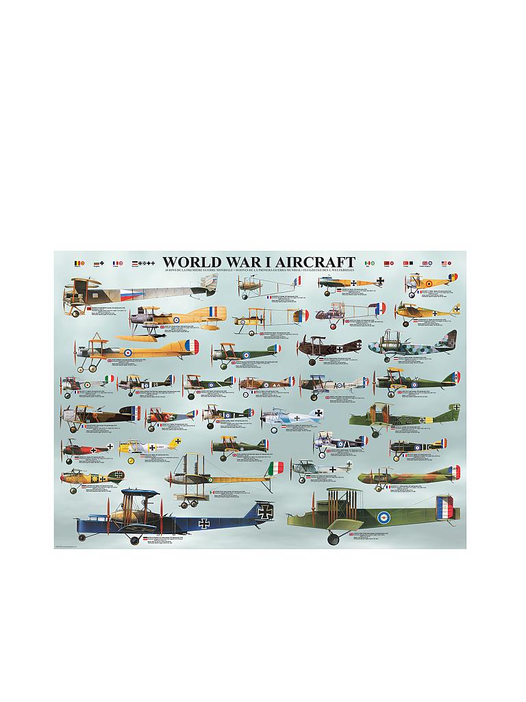 EUROGRAPHICS | Puzzle - World War I Aircraft (1000 Teile) | bunt