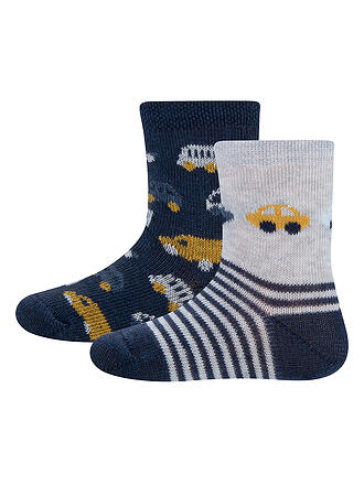 EWERS | Baby Socken 2er Pkg. blau