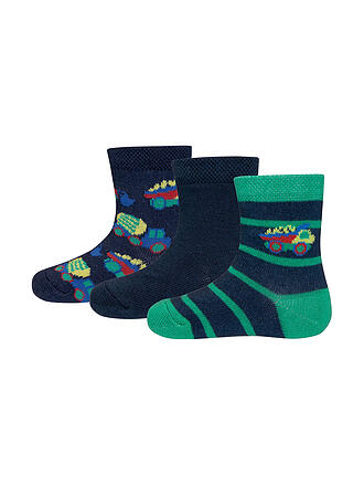 EWERS | Kinder ABS-Socken 3er Pkg. marine