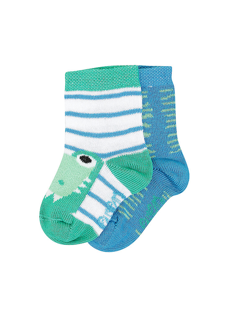 EWERS Baby Jungen Socken 2er Pkg Kroko bunt | 16-17