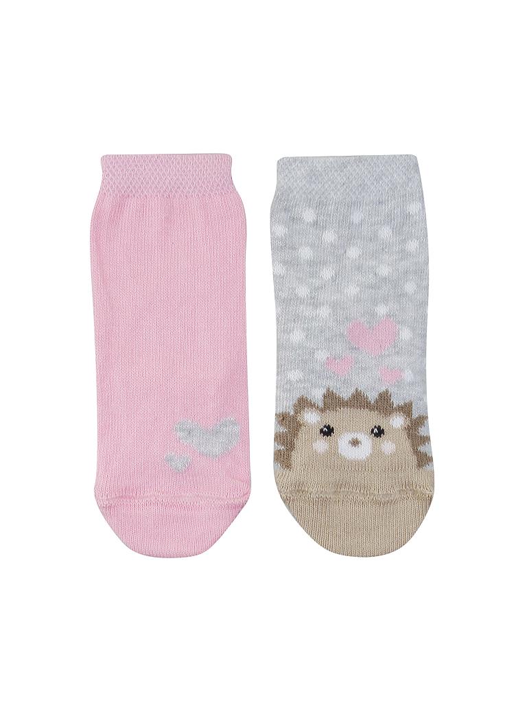 EWERS | Baby Mädchen-Socken 2-er Pkg. | grau