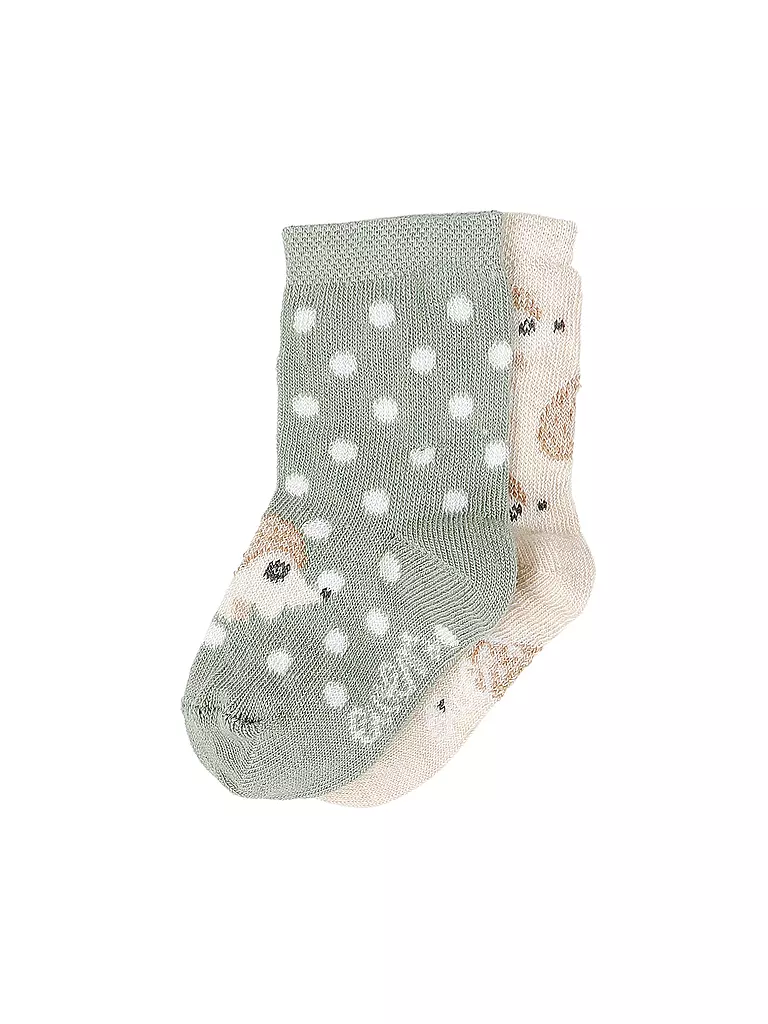 EWERS | Baby Socken 2-er Pkg beige melange | beige