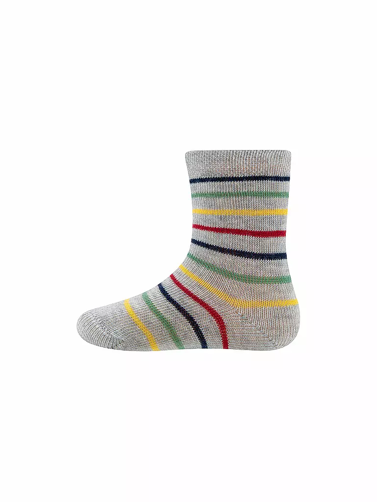 EWERS | Baby Socken 2er Pkg grau mele | hellgrau