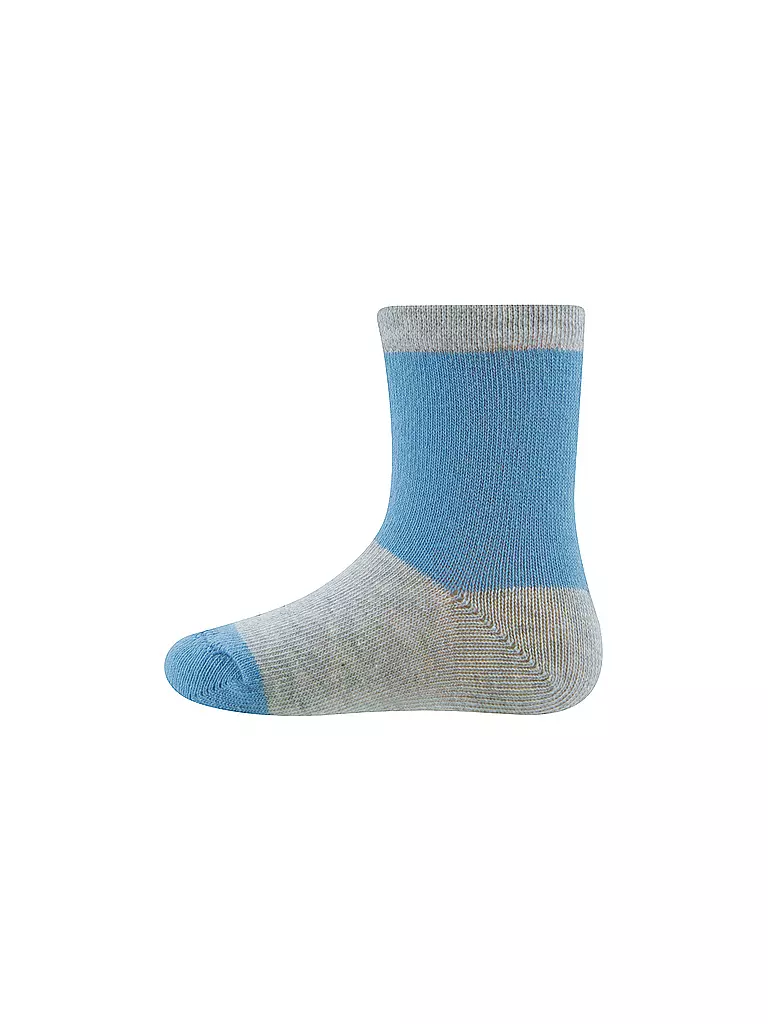EWERS | Baby Socken 2er Pkg h.blau | hellblau