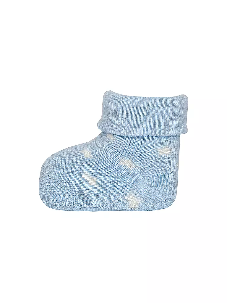 EWERS | Baby Socken 3er Pack h.blau | creme