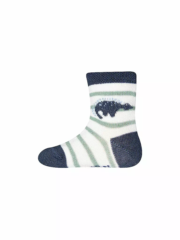 EWERS | Jungen Socken 2er Pkg Dino blau grau | blau