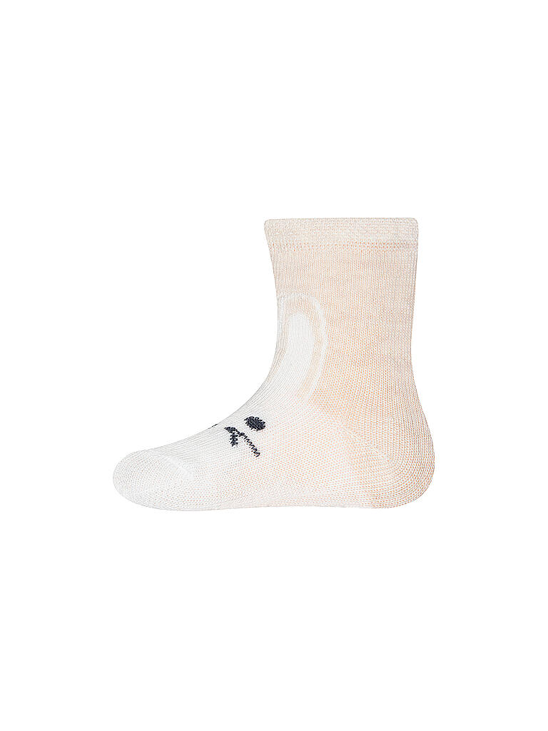 EWERS | Mädchen Socken 2er Pkg Hase/Herz natur | creme