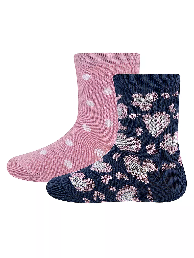 EWERS | Mädchen Socken 2er Pkg. rosa | rosa