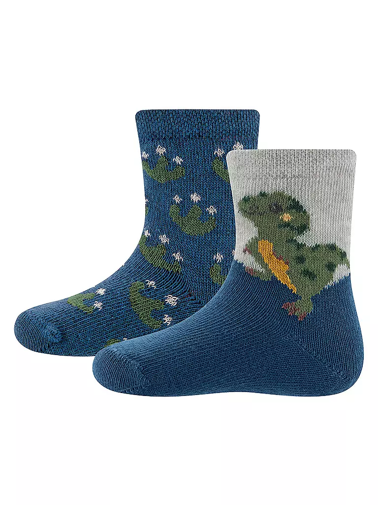 EWERS | Socken DINO marine | dunkelblau